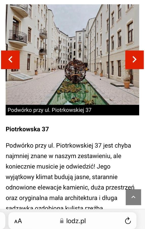 Sweet Dreams Piotrkowska Apartment Łódź Extérieur photo